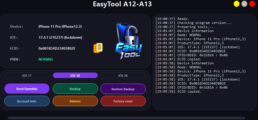 Easy Tool A12-A13